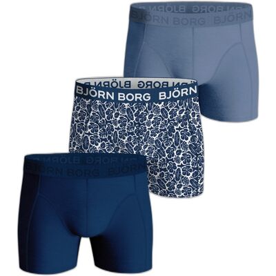 Bjorn borg Björn Borg Cotton Stretch Boxer 3-pack Diverse XXL male Bjorn borg Björn Borg Cotton Stretch Boxer 3-pack Diverse XXL male