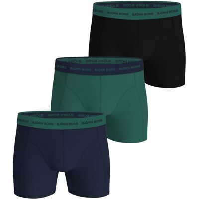 Bjorn borg Björn Borg Cotton Stretch Boxer 3-pack Zwart S male Bjorn borg Björn Borg Cotton Stretch Boxer 3-pack Zwart S male