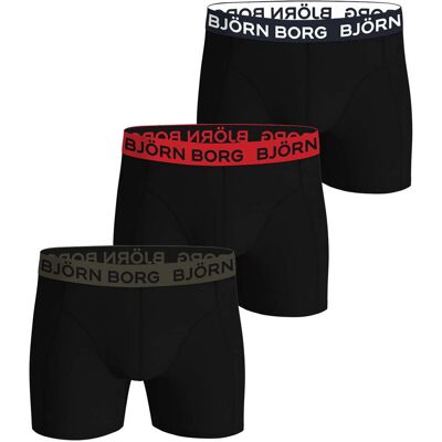 Bjorn borg Björn Borg Cotton Stretch Boxer 3p Diverse L male Bjorn borg Björn Borg Cotton Stretch Boxer 3p Diverse L male