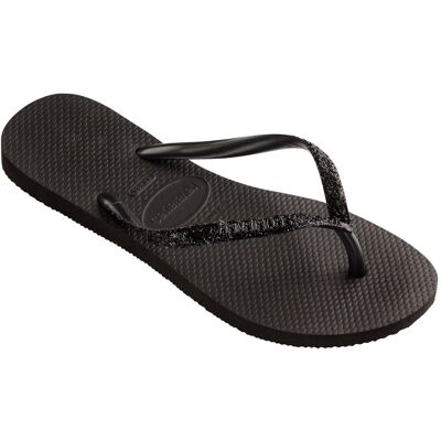 Havaianas Slim Glitter Ii Zwart 35/36 female Havaianas Slim Glitter Ii Zwart 35/36 female