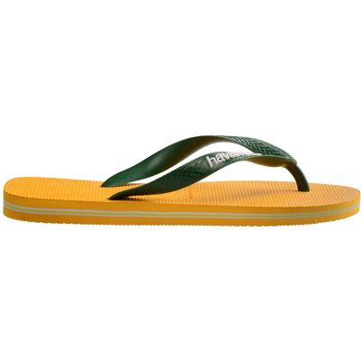 Havaianas Brasil Logo Flip Flops Geel 41/42 male Havaianas Brasil Logo Flip Flops Geel 41/42 male