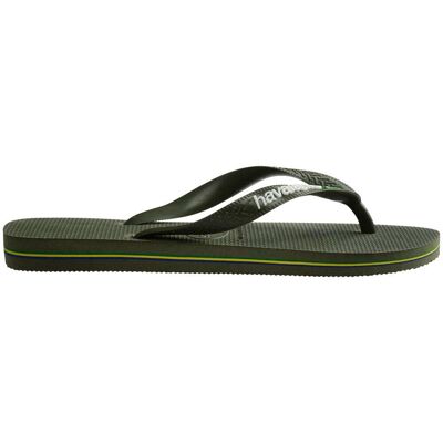 Havaianas Brasil Logo Flip Flops Groen 37/38 male Havaianas Brasil Logo Flip Flops Groen 37/38 male