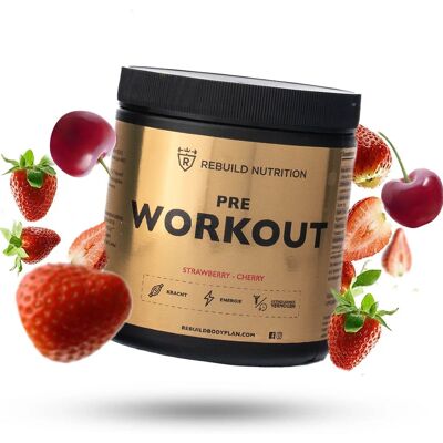 Rebuild Body Plan Pre-workout Strawberry-cherry Onbekend ONE unisex Rebuild Body Plan Pre-workout Strawberry-cherry Onbekend ONE unisex