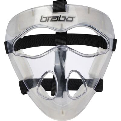 Brabo Face Mask Elite Jr Clear Transparant ONE kids Brabo Face Mask Elite Jr Clear Transparant ONE kids