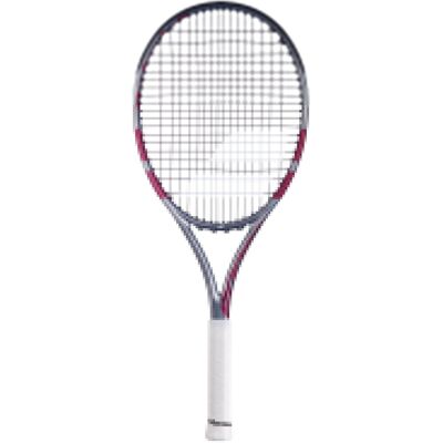 Babolat Boost Aero Pink Strung Zilver-Roze 0 female Babolat Boost Aero Pink Strung Zilver-Roze 0 female