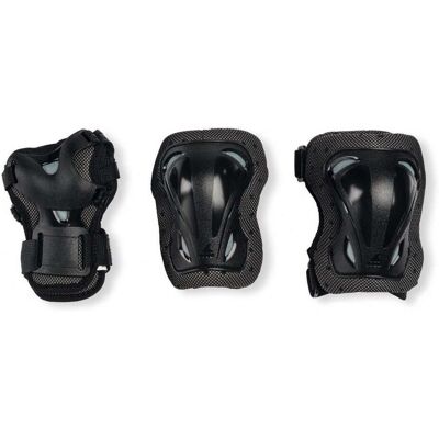 Rollerblade Skate Gear Junior 3-pack Zwart XXS kids Rollerblade Skate Gear Junior 3-pack Zwart XXS kids