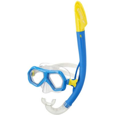 Speedo Junior Dubbele Lenzen Snorkel Set - Snorkel en Masker voor Kinderen Speedo Junior Dubbele Lenzen Snorkel Set - Snorkel en Masker voor Kinderen