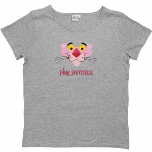 UNITED LABELS De roze panter Dames T-shirt0129746  - grijs - Size: Medium