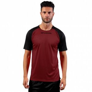 Givova Capo Heren Shirt MAC03-0810  - rood - Size: Medium