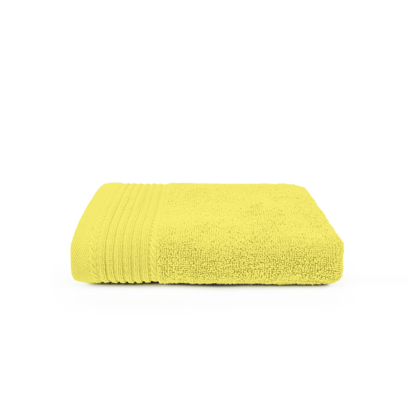The One Towelling Handdoek 50x100 cm Licht geel - Set van 5