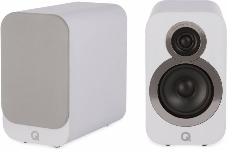 Q Acoustics 3010i - Boekenplank Luidsprekers - Wit ( per paar )