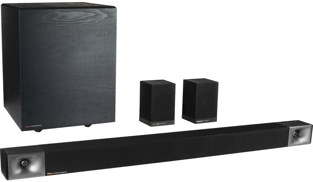 Klipsch 5.1 Home Cinema 600 + Surround 3 speakers - Zwart