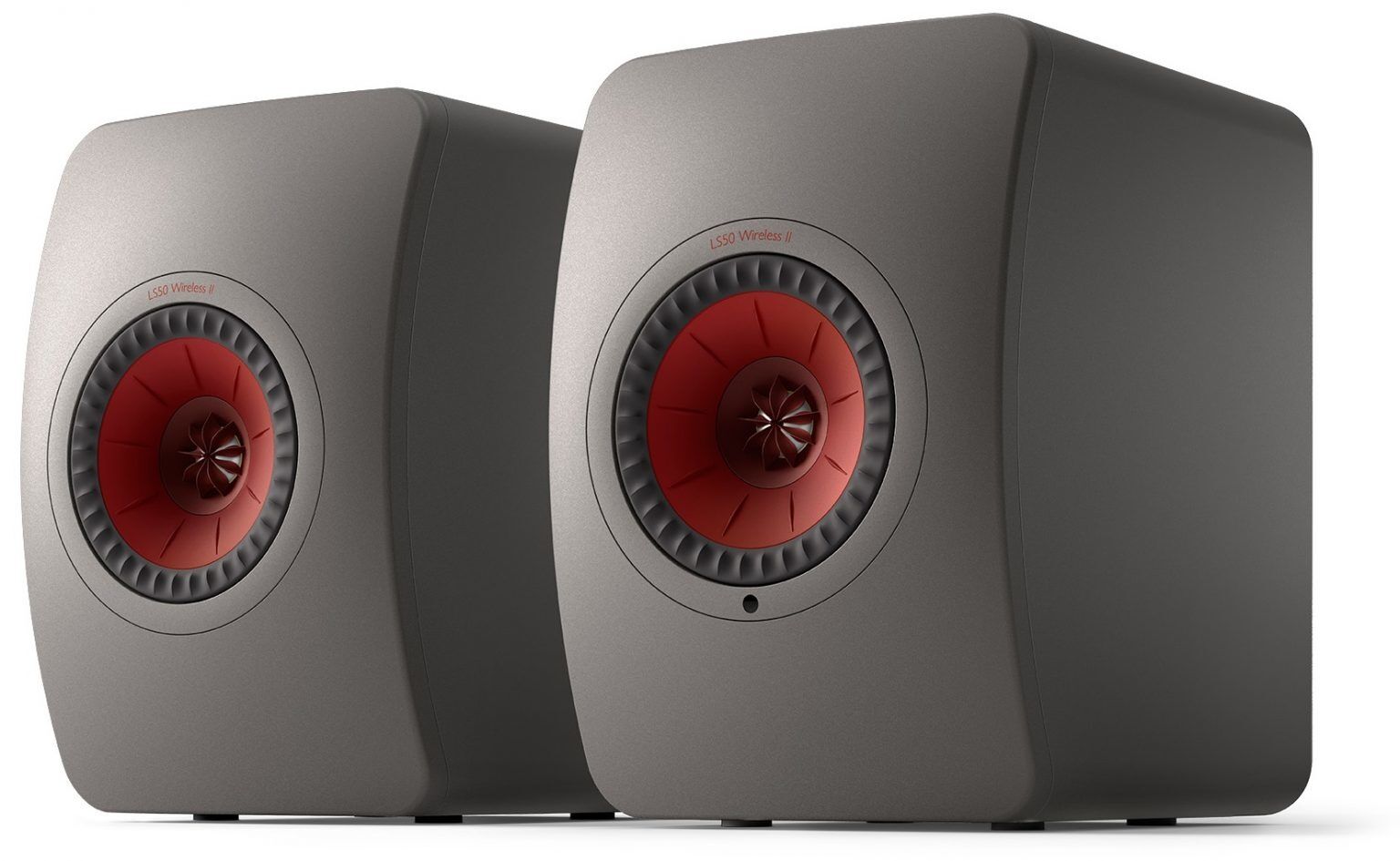 KEF Tweedekans: LS50 Wireless 2 Boekenplank speaker Titanium Grey (per paar)