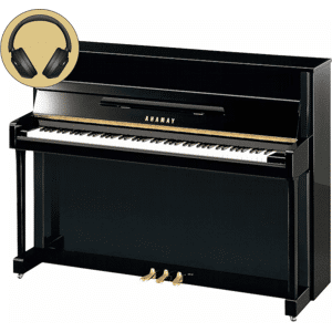 Yamaha B2E SC3 PE messing silent piano (zwart hoogglans)