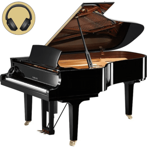 Yamaha D C6X EN PRO PE messing Disklavier vleugel