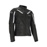 Motorjas Dames Acerbis Jacket Mat Zwart-Wit