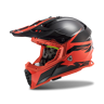 Crosshelm LS2 MX437 Fast Evo Zwart-Rood