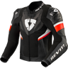 Motorjas Rev'It! Hyperspeed 2 Pro Zwart-Neon Rood