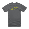 T-shirt Alpinestars Ageless Classic Charcoal-Hivis