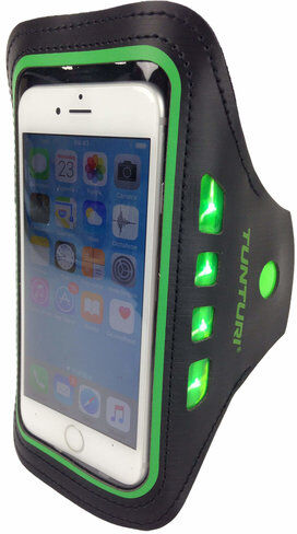 Tunturi LED Telefoon Sport Armband - Groen