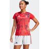 adidas Frankrijk Handbal T-shirt Team Collegiate Red / White Extra Small Dames