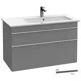 Villeroy & Boch Venticello Waschtischunterschrank XXL 95,3 cm, Becken rechts  B: 95,3 T: 50,2 H: 59 cm santana oak A92803E1