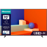 HISENSE 70A6K LED-TV (70 inch / 177 cm, UHD 4K, SMART TV, VIDAA) Zwart