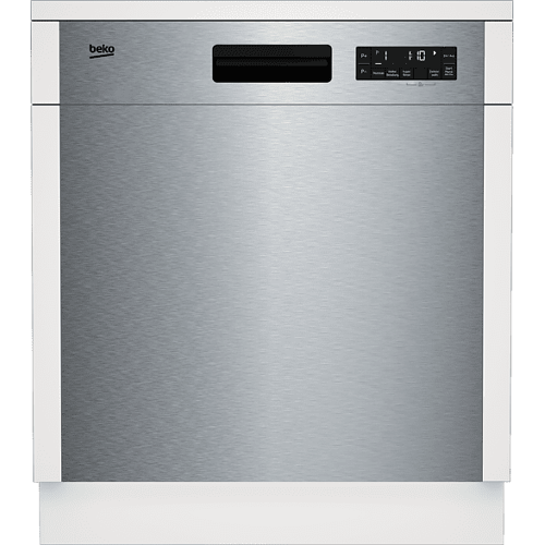 BEKO DUN2643M0X vaatwasser (Onderbouw vaatwasser, 598 mm breed) RVS