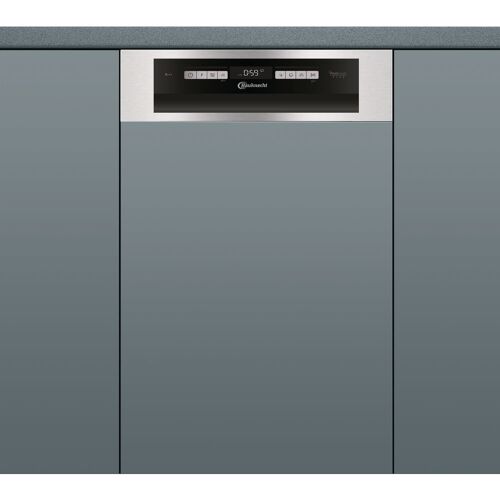 BAUKNECHT BSBO3O35PFX inbouw vaatwasser (Semi inbouw vaatwasser, 448 mm breed) RVS