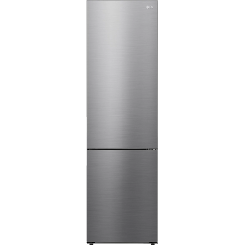 LG GBP62PZNAC koelkast met vriesvak (A, 110 kWh, 2030 mm hoog, platina zilver) RVS