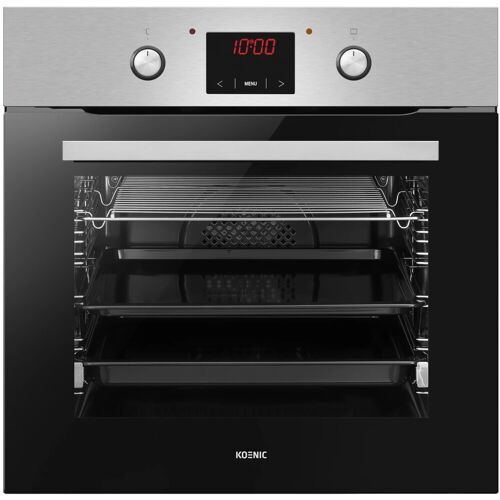 KOENIC KBO32211M Inbouw oven (inbouwapparaat, A, 77 liter, 595 mm breed) RVS