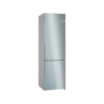 BOSCH KGN39VIBT serie 4 koel-vriescombinatie (B, 129 kWh, 2030 mm hoog, inox-antivingerafdruk) RVS