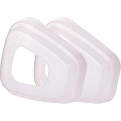 3M filterkap voor stof(voor)filters (Paar) 3M filterkap voor stof(voor)filters (Paar)