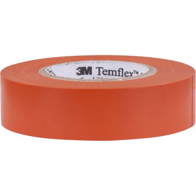 3M Temflex isolatietape Oranje 19mmx20m 3M Temflex isolatietape Oranje 19mmx20m