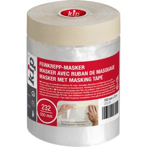 Kip 232 folie masker met premium afplaktape 550mmx33m Kip 232 folie masker met premium afplaktape 550mmx33m
