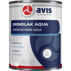 Avis Grondlak Aqua wit 1L Avis Grondlak Aqua wit 1L