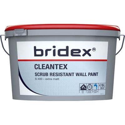 Carpoint - Bridex Cleantex - White - 5L - Wandverf Carpoint - Bridex Cleantex - White - 5L - Wandverf