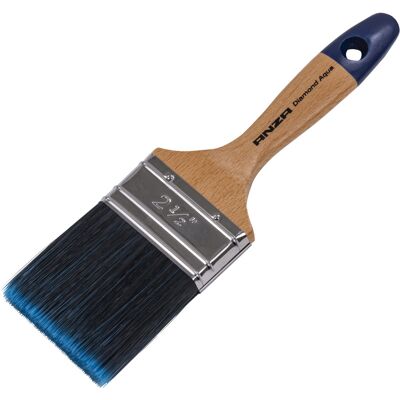 Anza Diamond Aqua platte kwast acryl 2,5"/63mm Anza Diamond Aqua platte kwast acryl 2,5"/63mm