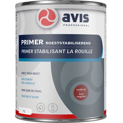 Avis Primer Roeststabiliserend Roodbruin 1L Avis Primer Roeststabiliserend Roodbruin 1L