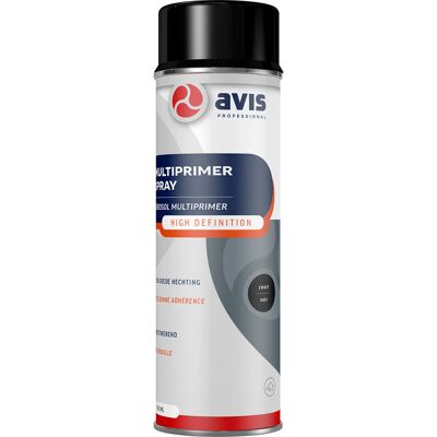 Avis Multiprimer Spray HD - Zwart Primer voor Moeilijke Ondergronden Avis Multiprimer Spray HD - Zwart Primer voor Moeilijke Ondergronden