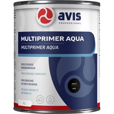 Avis Multiprimer Aqua 1L zwart Avis Multiprimer Aqua 1L zwart