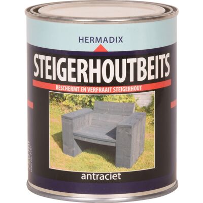Hermadix Model 750ml Antraciet Houtbeits - Houtbehandeling Hermadix Model 750ml Antraciet Houtbeits - Houtbehandeling