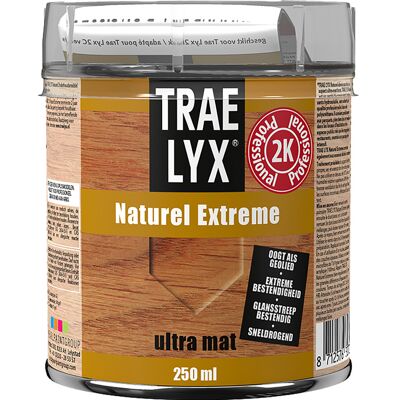 Trae Lyx Naturel Extreem - 250 ml - Houtafwerking Trae Lyx Naturel Extreem - 250 ml - Houtafwerking