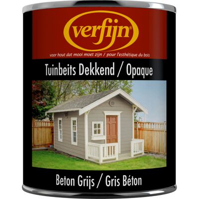 Verfijn Tuin- & Steigerhoutbeits Dekkend 750ml beton grijs Verfijn Tuin- & Steigerhoutbeits Dekkend 750ml beton grijs