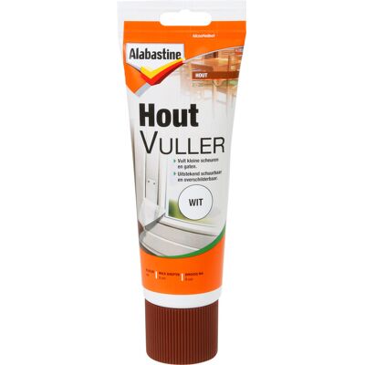 Alabastine houtvuller wit 330gr Alabastine houtvuller wit 330gr