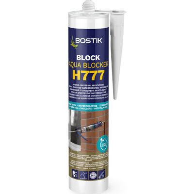 Bostik H777 AquaBlocker afdichtingsmiddel Grijs 290ml Bostik H777 AquaBlocker afdichtingsmiddel Grijs 290ml