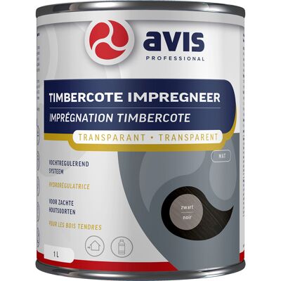 Avis Timbercote Impregneer - Zwart - Houtimpregneermiddel Avis Timbercote Impregneer - Zwart - Houtimpregneermiddel