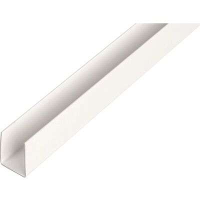 Alberts Profiel U-vorm PVC 10x12x10x1mm Alberts Profiel U-vorm PVC 10x12x10x1mm