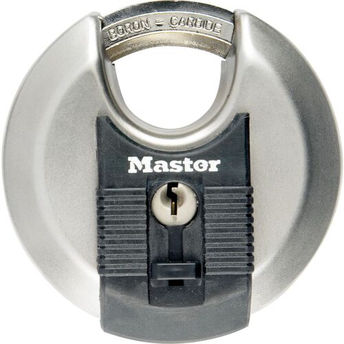 Master Lock discusslot 80mm breed, achthoekige beugel en weerbestendig