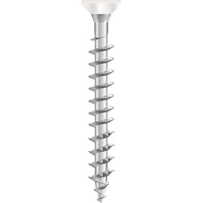Dynaplus beslagschroeven verzinkt 4x40mm TX20 witte kop (200 Stuks) Dynaplus beslagschroeven verzinkt 4x40mm TX20 witte kop (200 Stuks)